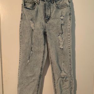 Indigo rein size 7/27 length 28 mom jeans